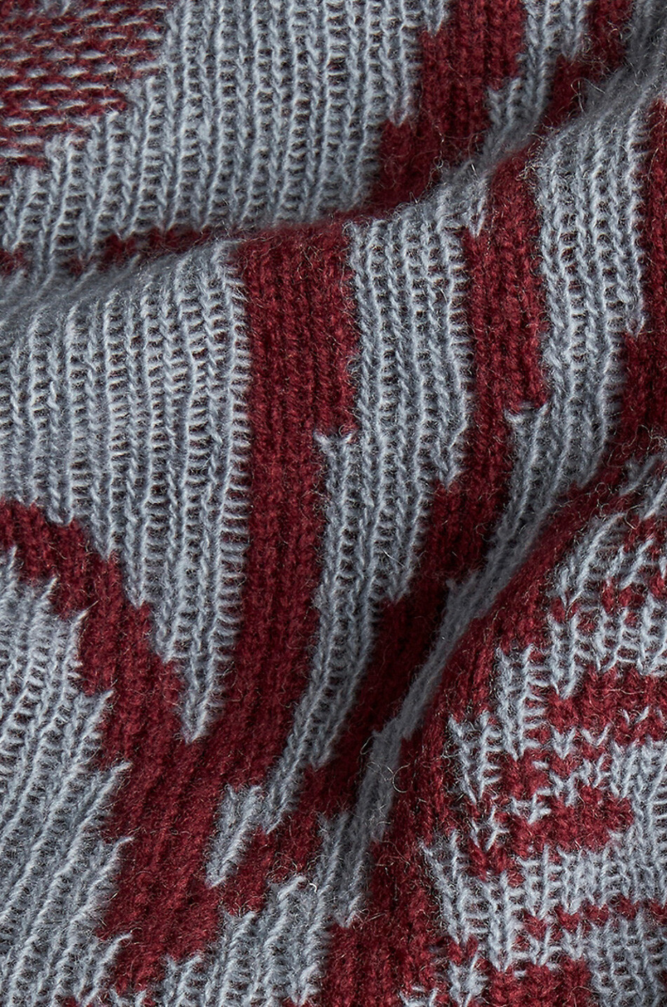 Cardigan oversize boutonné en maille Jacquard Paisley