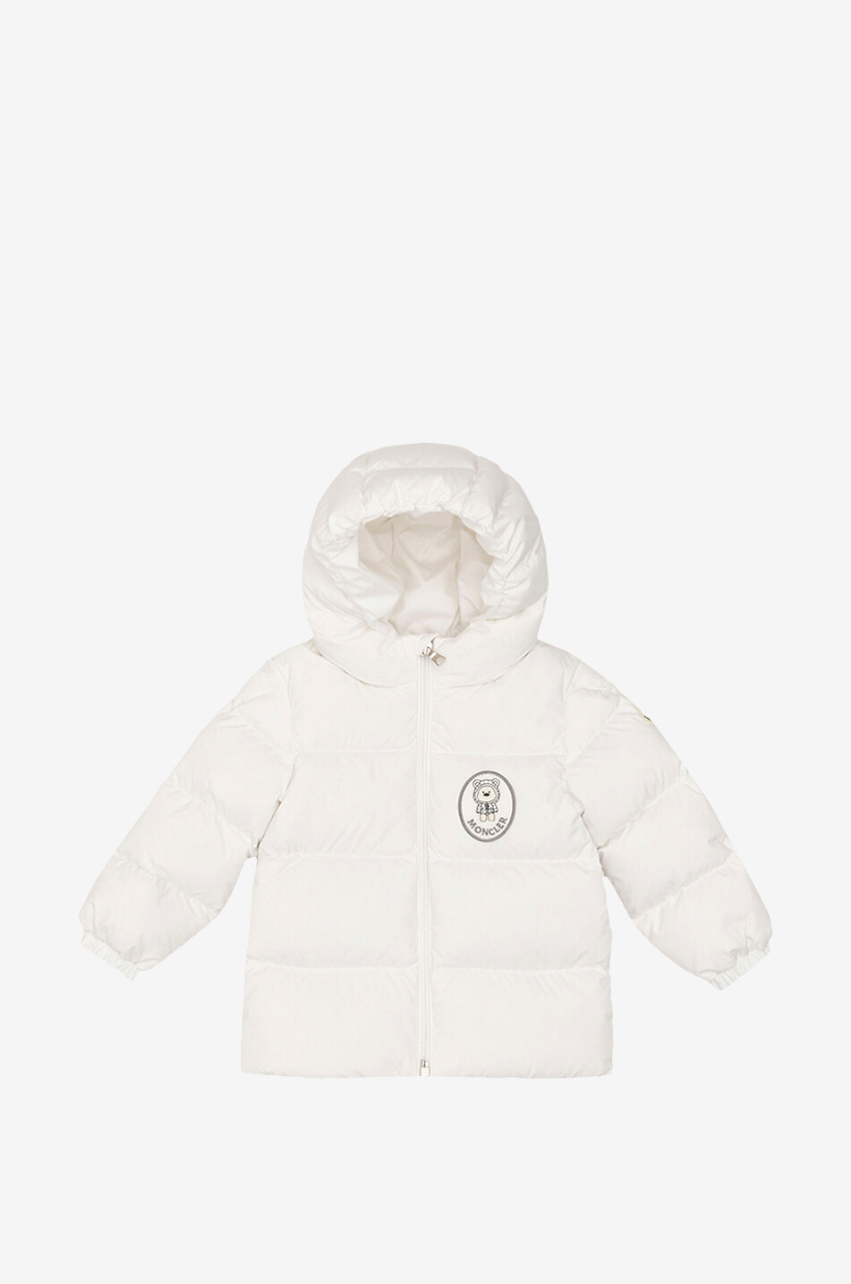 MONCLER Baby-Daunenjacke mit Kapuze Sanyu Baby WEISS 1