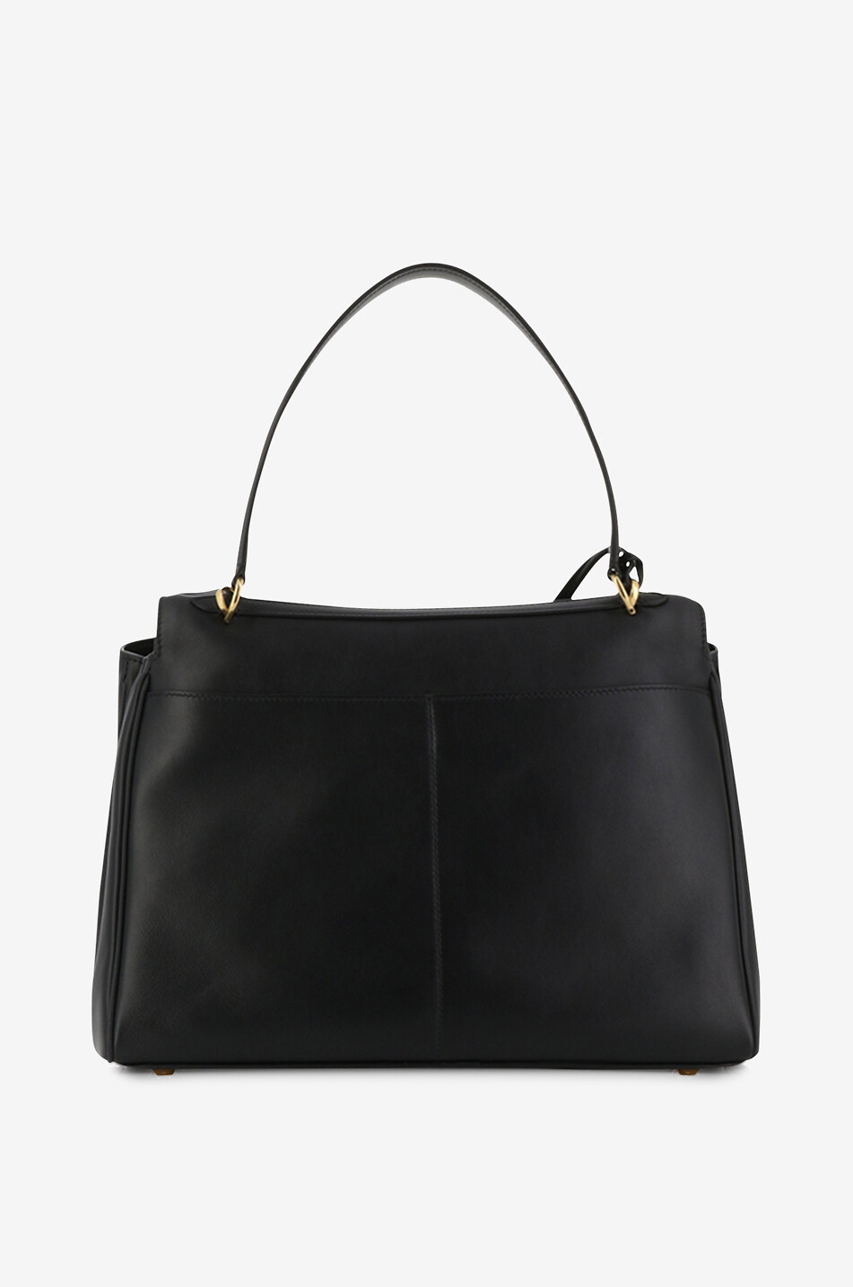 BALENCIAGA Rodeo Medium smooth calfskin handbag Women BLACK 3