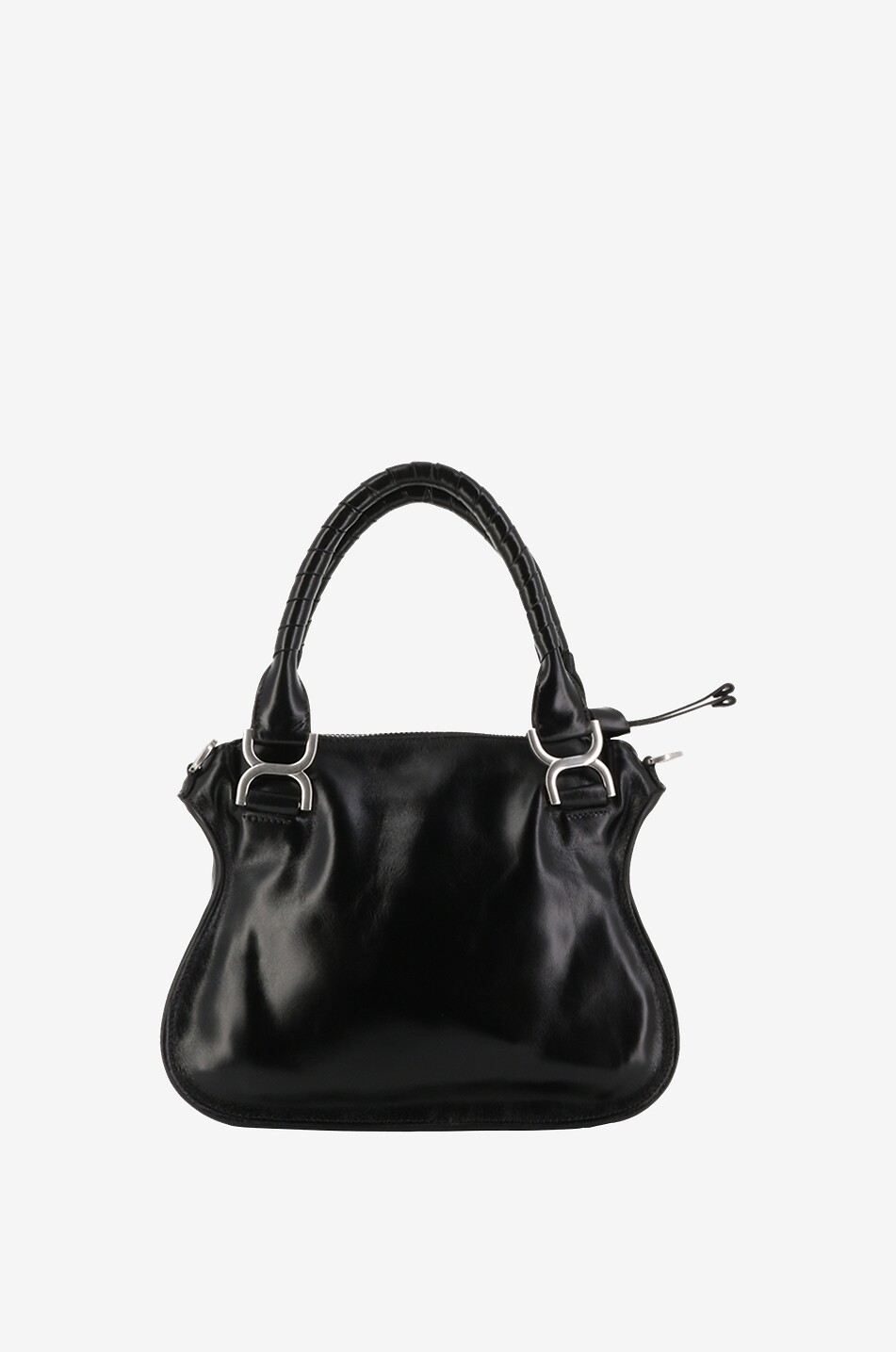 Sac double portee en cuir brillant Marcie Small CHLOE Bongenie