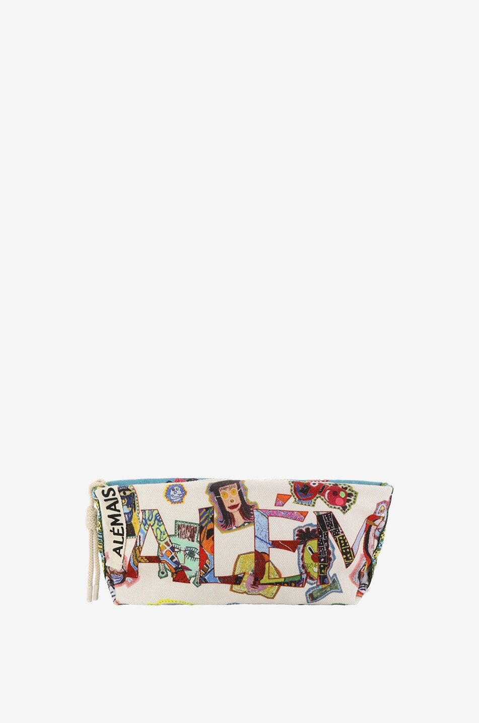 ALEMAIS Trousse en toile de coton Players Oversized Femme MULTICOLORE 1