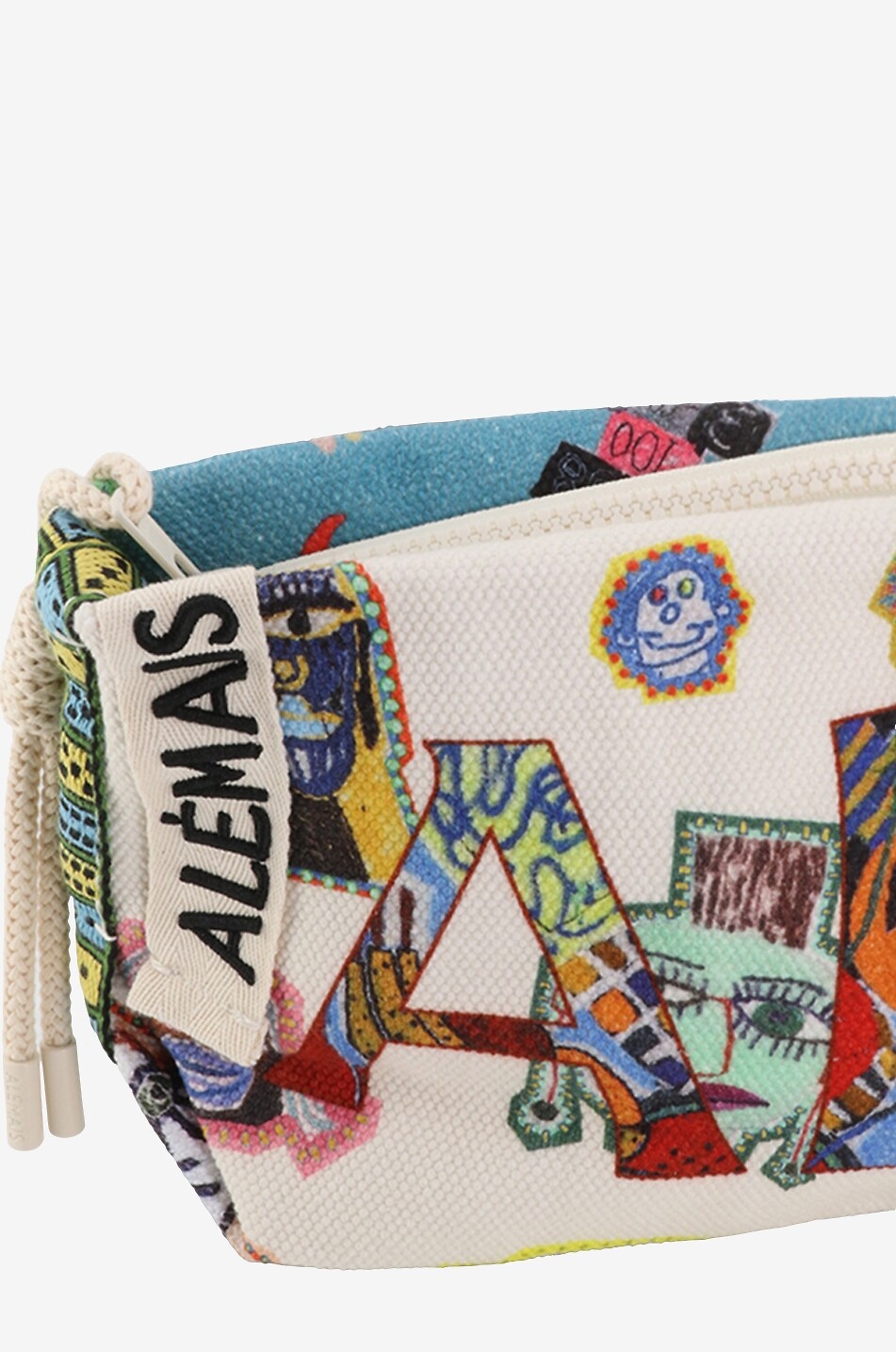 ALEMAIS Trousse en toile de coton Players Oversized Femme MULTICOLORE 5