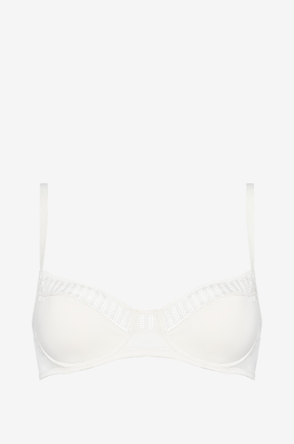 ERES Büstenhalter aus Jersey und Spitze Justine Graphique Damen CREMEFARBEN 1