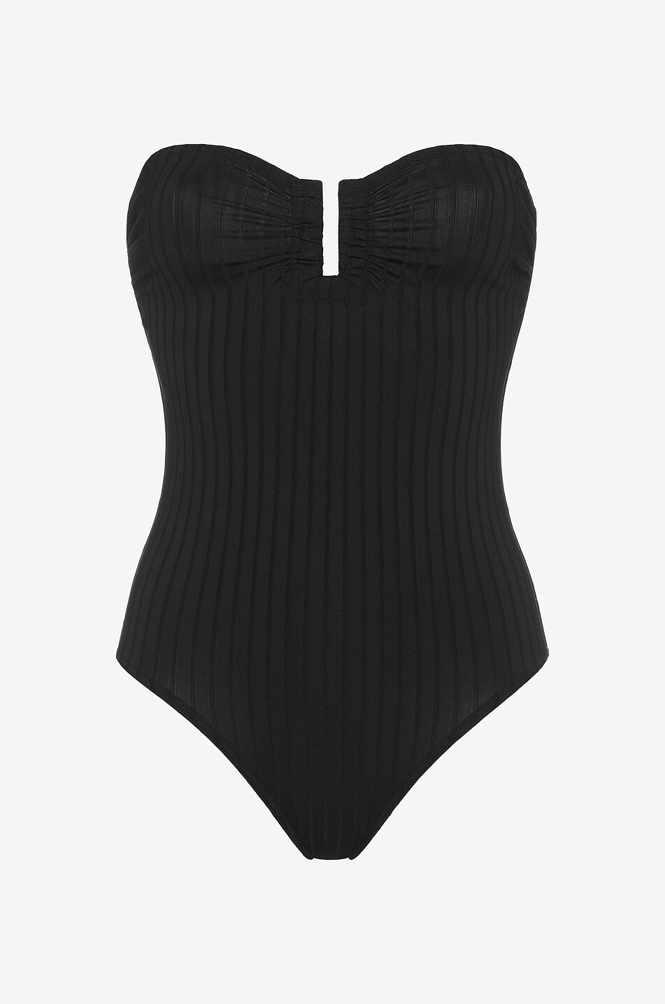 Gerippter Bustier-Badeanzug Bossa Nova