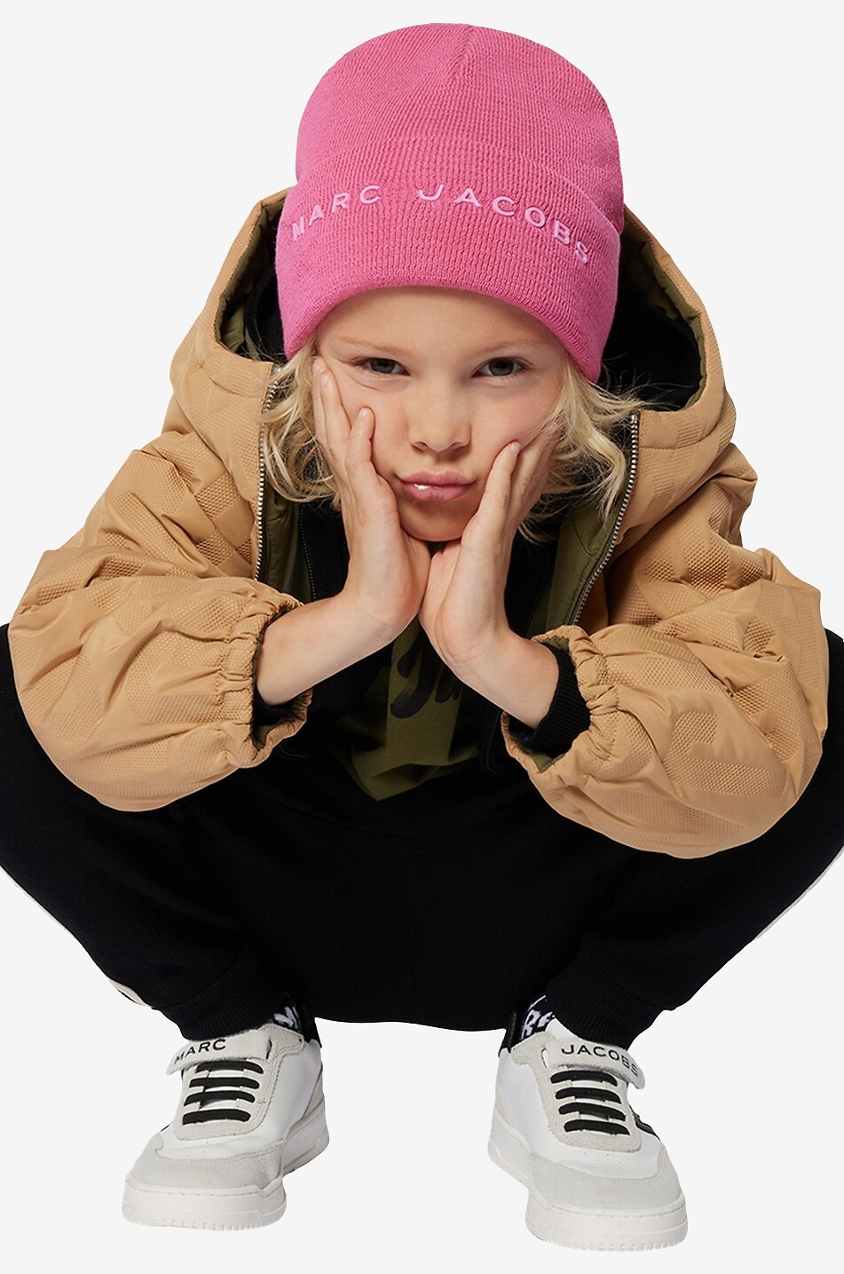 Doudoune à capuche réversible garçon MJ