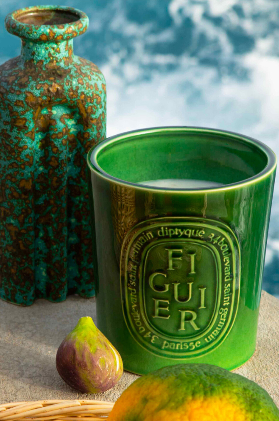 DIPTYQUE Duftkerze für innen und aussen Figuier - 1500 g Haus GRÜN 4