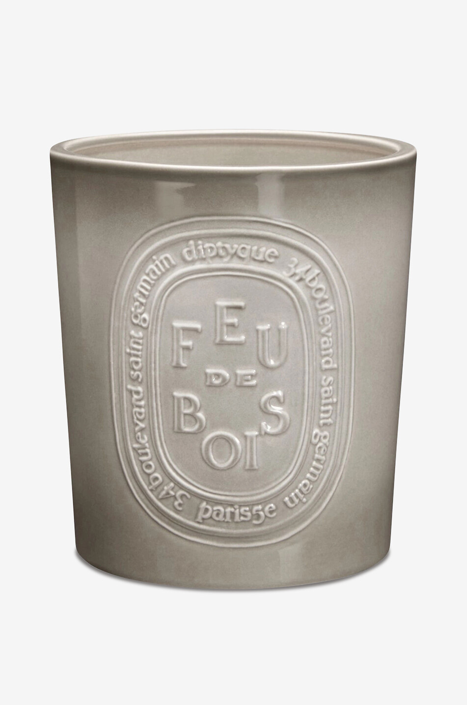 DIPTYQUE Duftkerze für innen und aussen Feu de Bois - 1500 g Haus WEISS 2