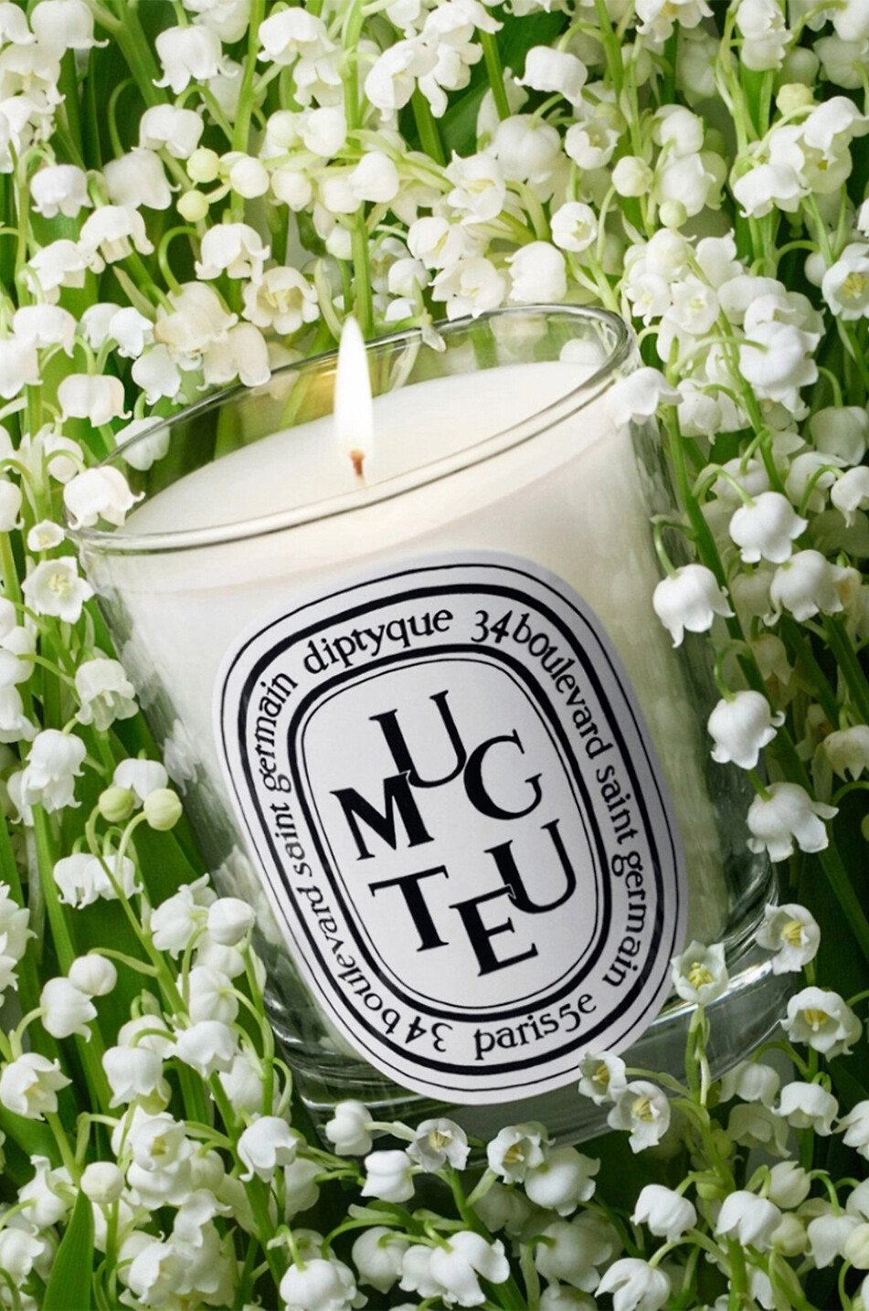 DIPTYQUE Muguet scented candle - 190 g Home Colourless 3