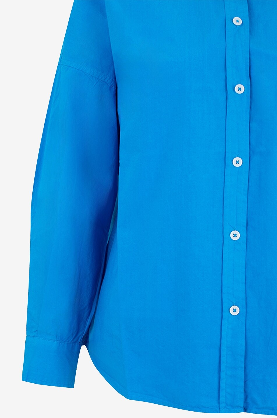 Chemise à manches longues en coton Chiara