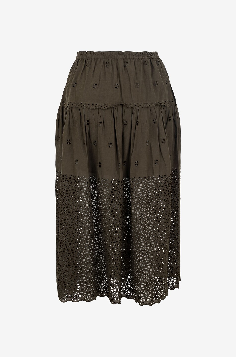 Lucia cotton long skirt