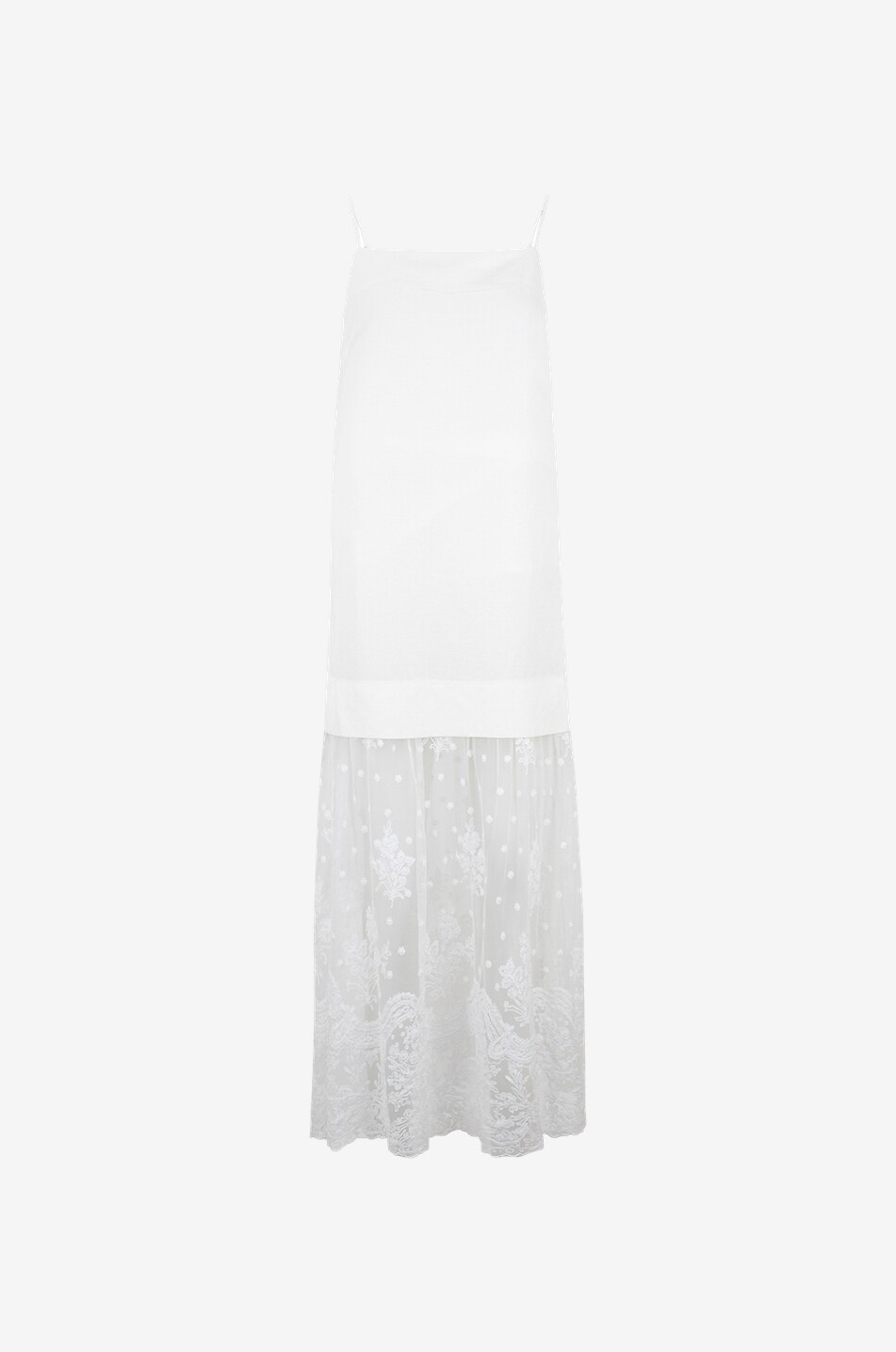 Lara linen strap dress