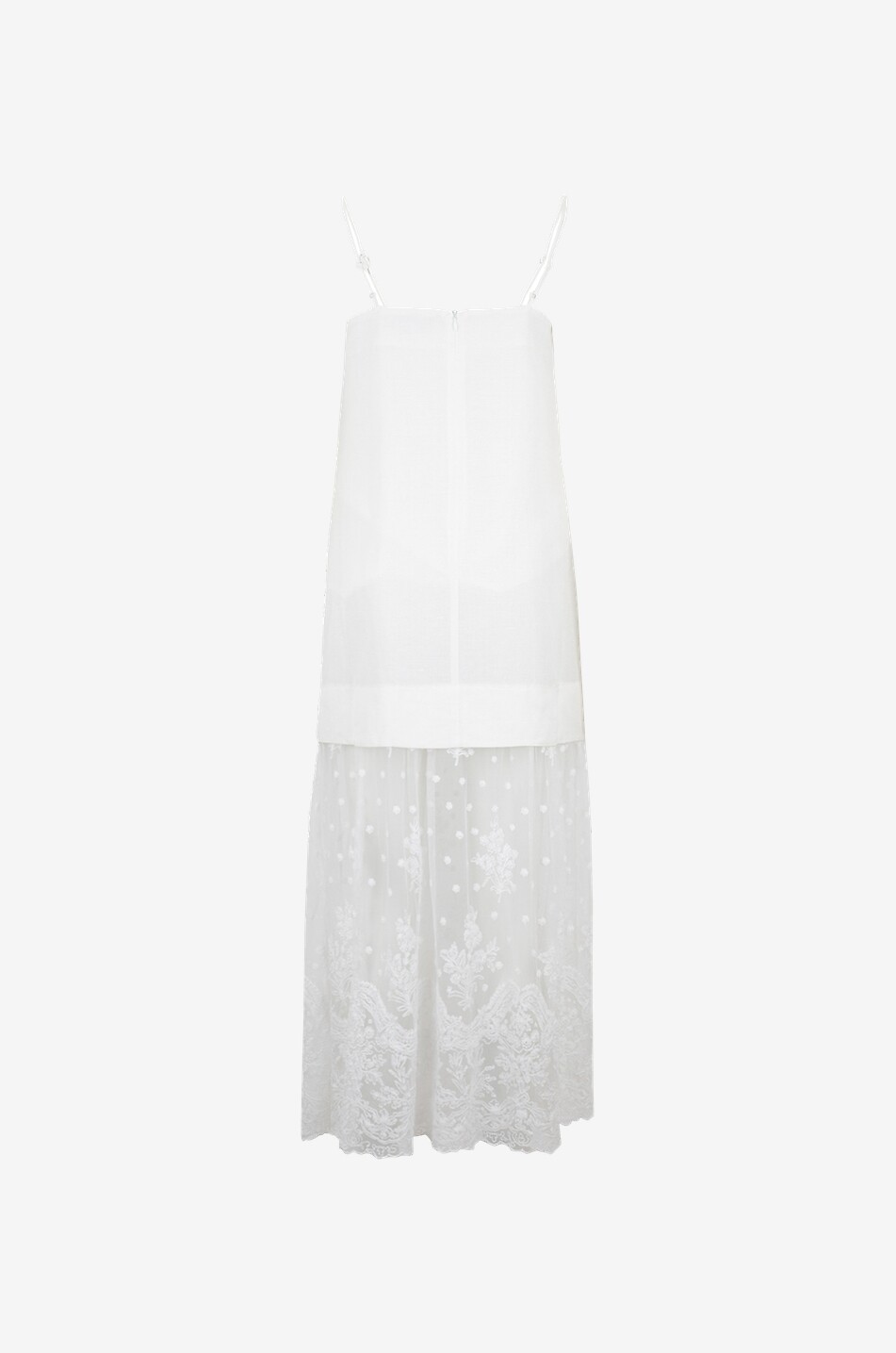 Lara linen strap dress