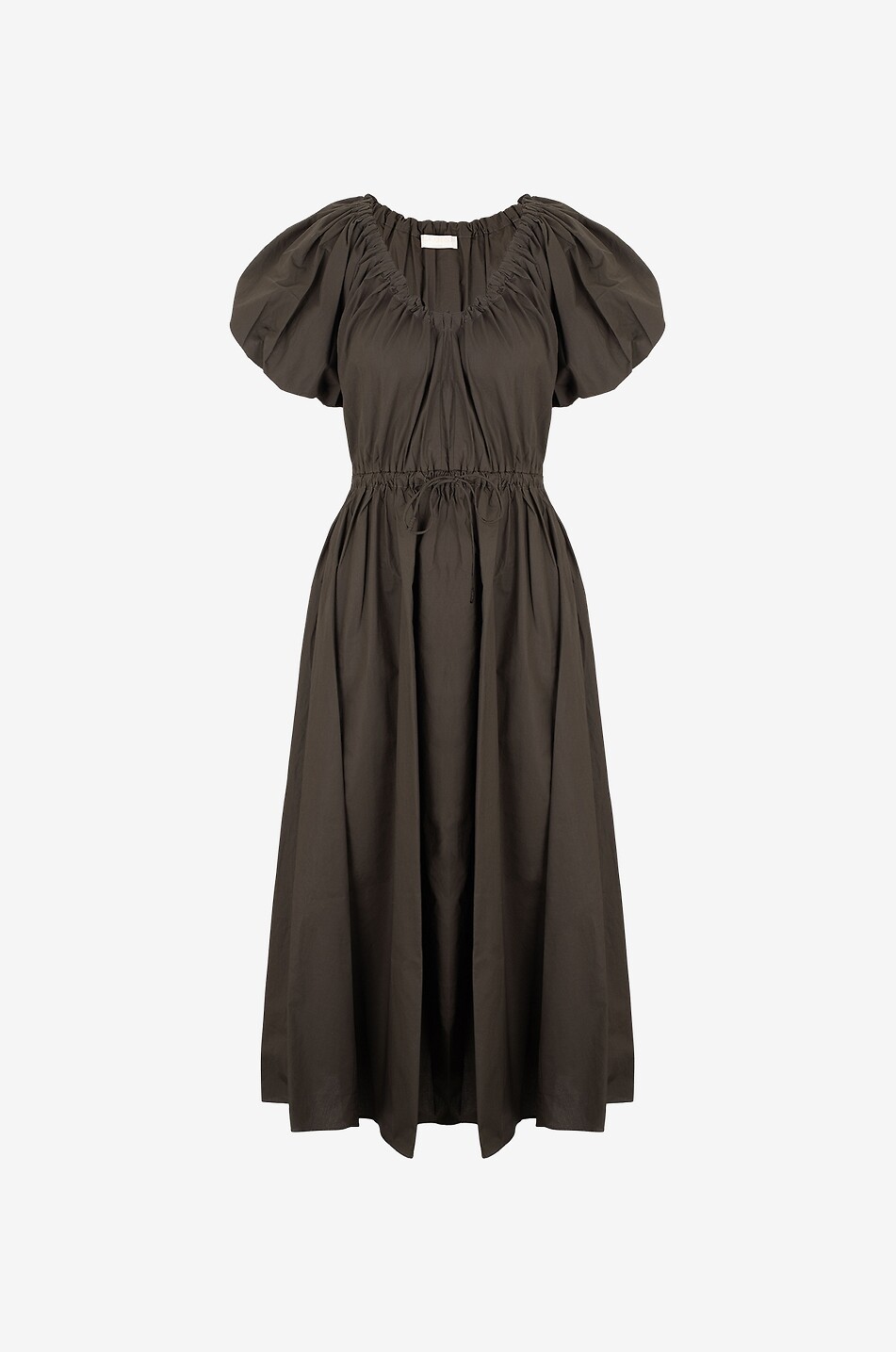 Robe midi en coton Vika