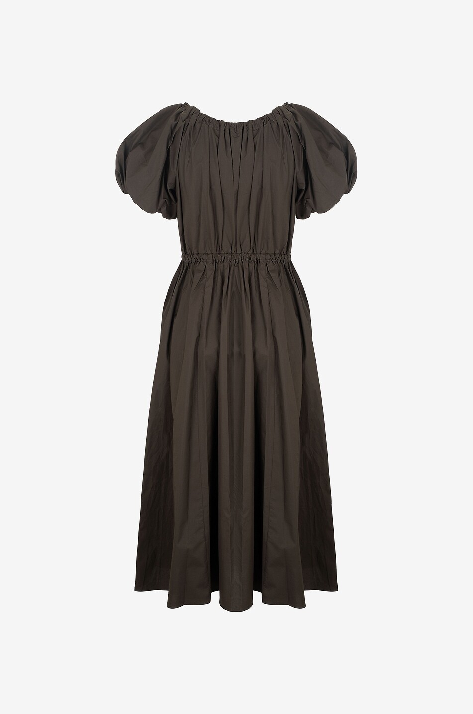 Robe midi en coton Vika