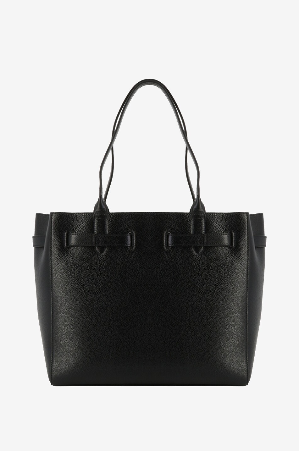 TOM FORD Sac cabas en cuir grainé Audrey Medium Femme NOIR 3