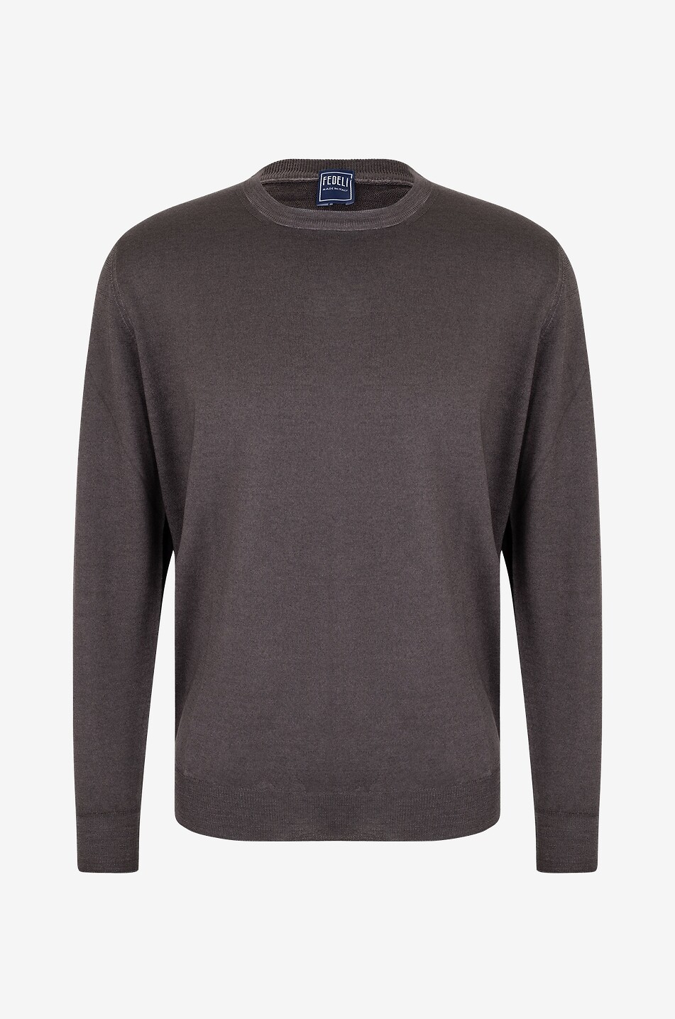 Pullover mit Rundhalsausschnitt aus Merinowolle Light Fast