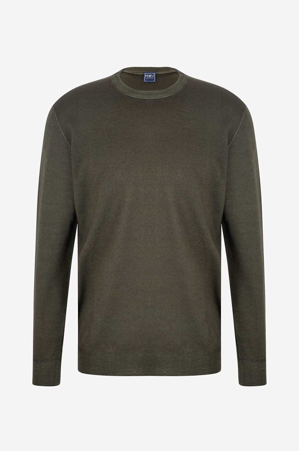 Pullover mit Rundhalsausschnitt aus Merinowolle Light Fast