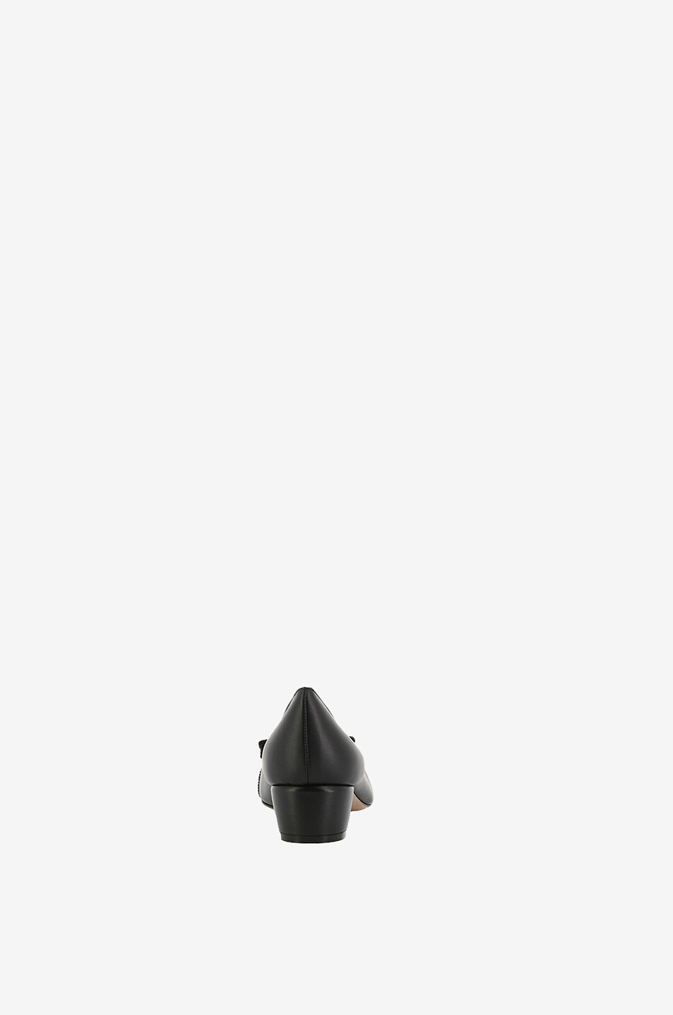 SALVATORE FERRAGAMO Escarpins en cuir nappa Vara Soft 30 Femme NOIR 4