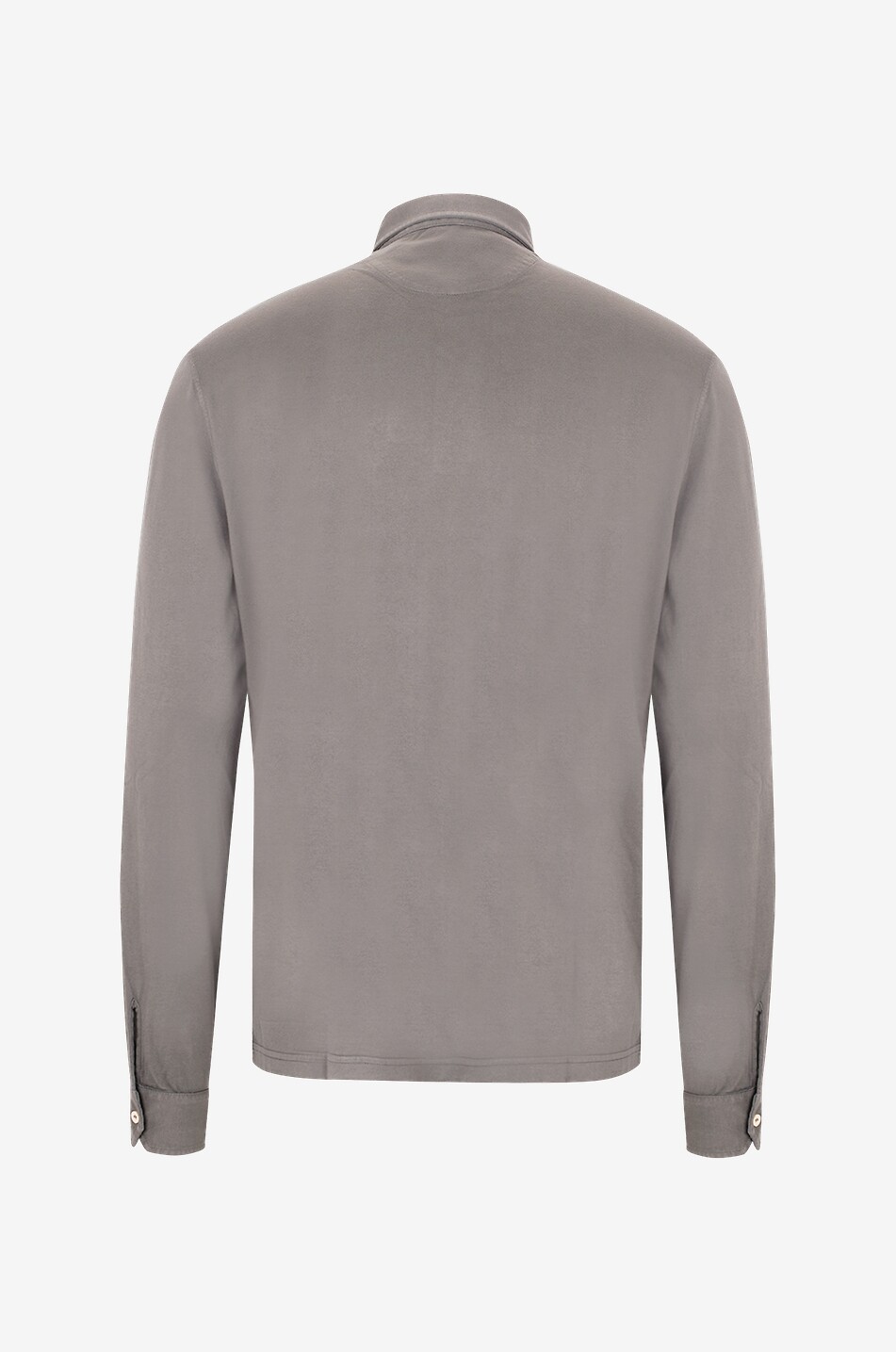 Langärmeliges Polohemd aus Baumwolle Zero Giza