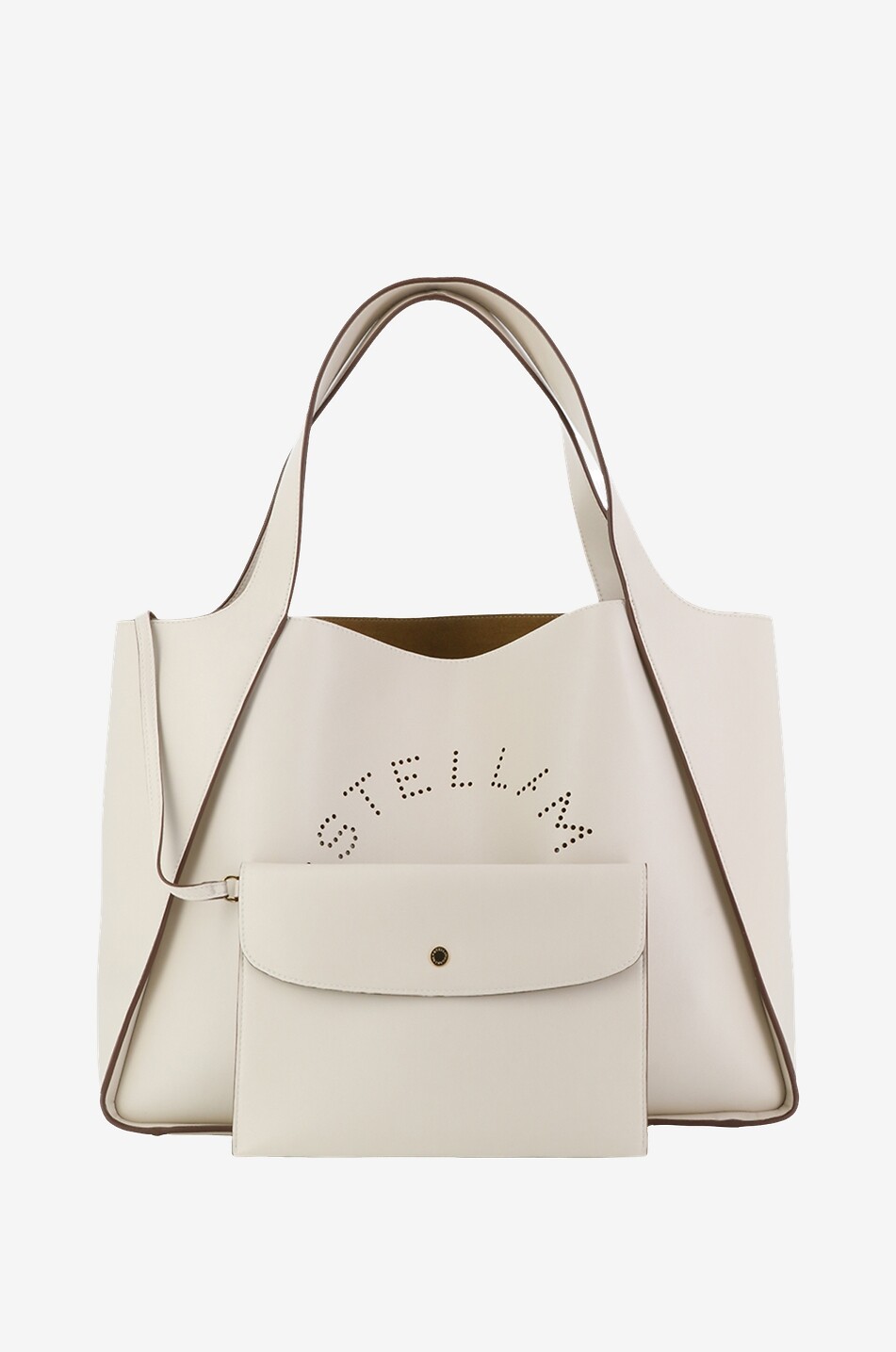 Shopper aus Kunstleder Stella Logo