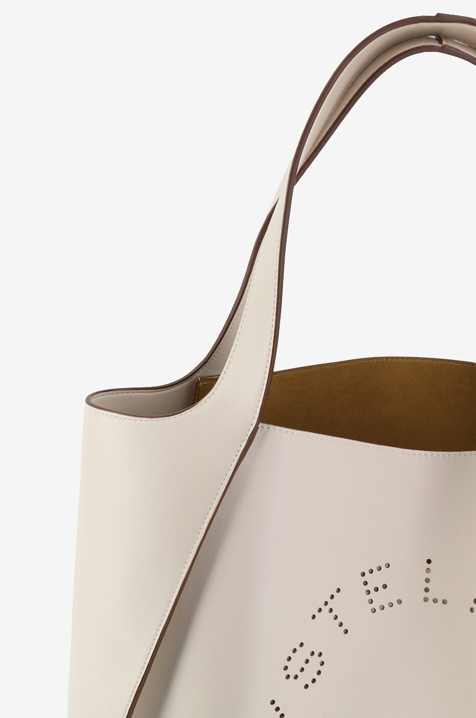 Shopper aus Kunstleder Stella Logo