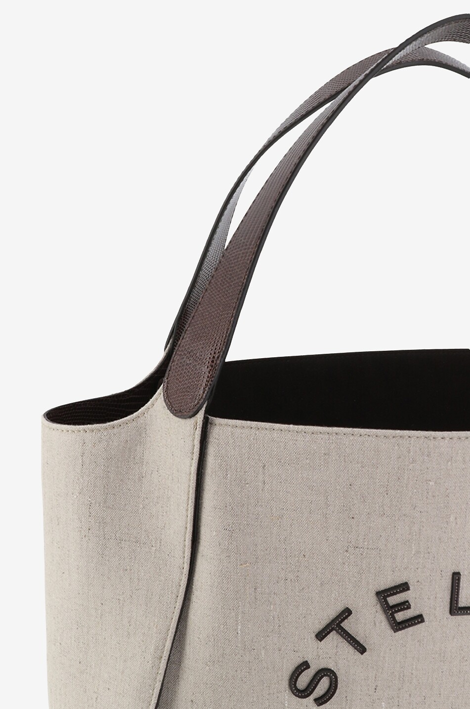 STELLA McCARTNEY Shopper aus MAEKO-Segeltuch STELLA Logo Large Damen BEIGE 5