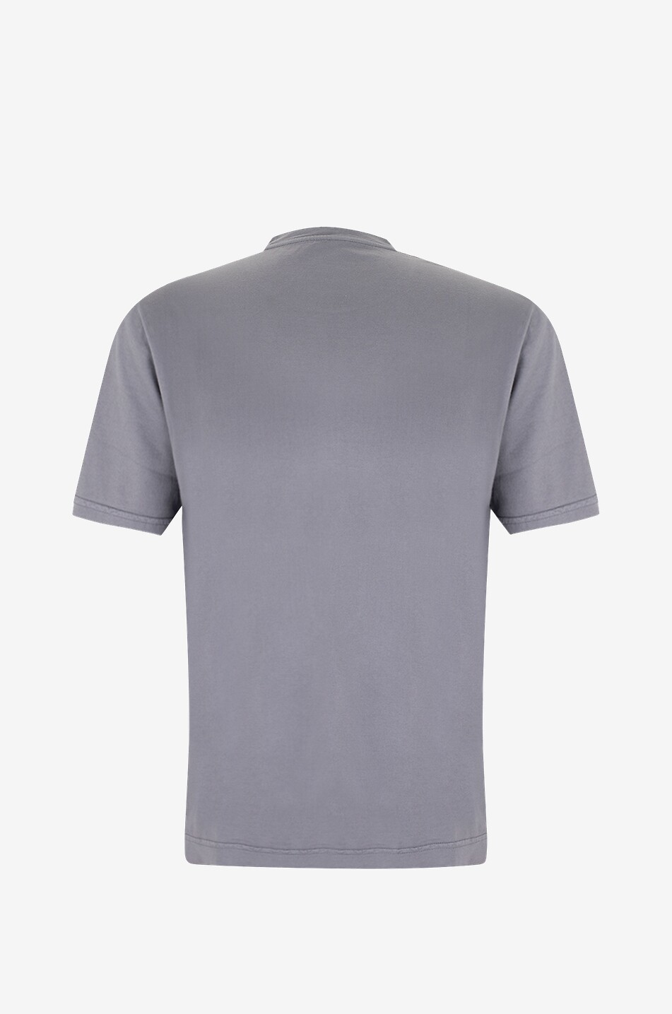 FEDELI Extreme Giza short-sleeved cotton T-shirt Men MEDIUM GREY 2