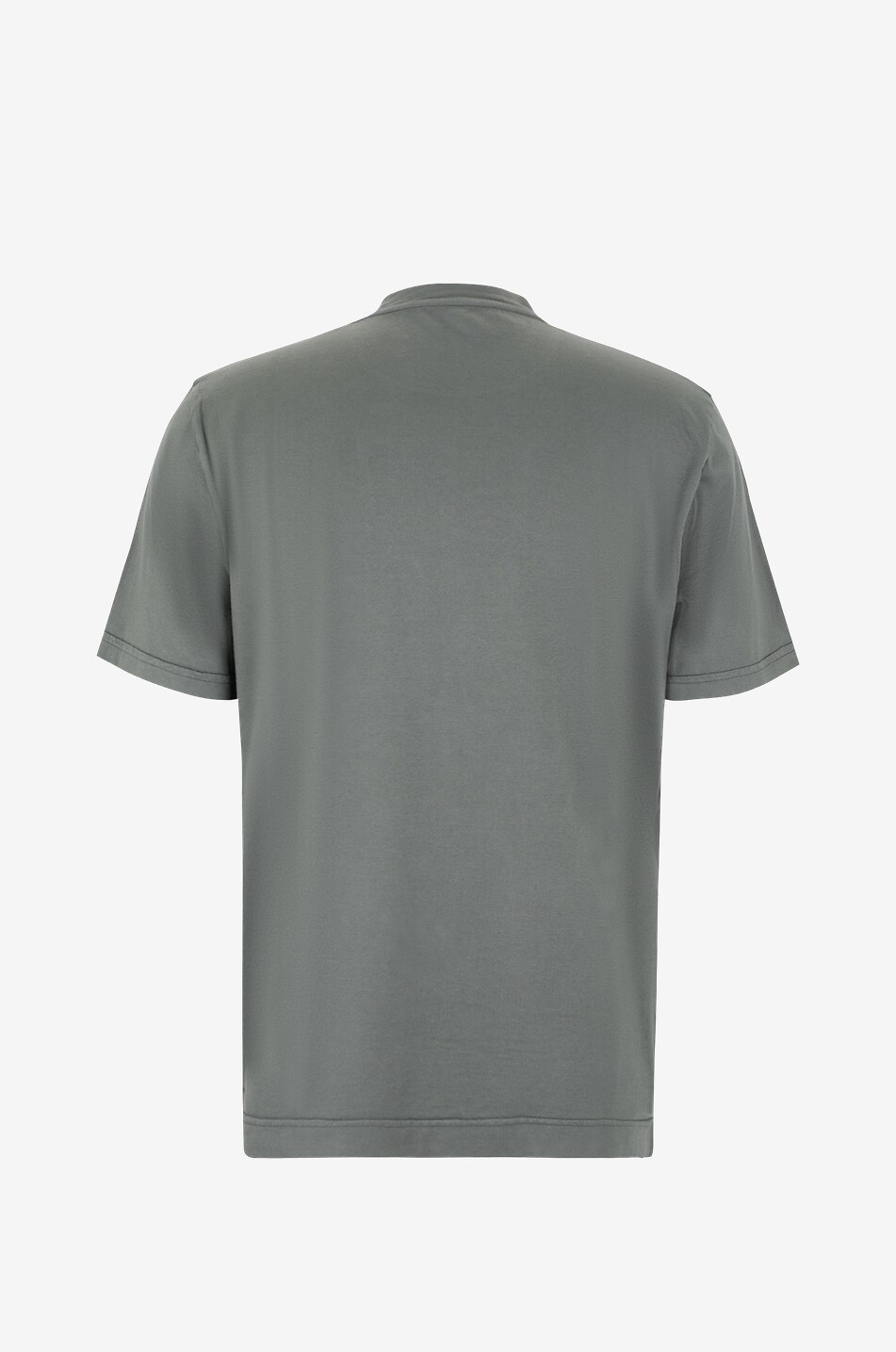 FEDELI Extreme Giza short-sleeved cotton T-shirt Men MEDIUM GREEN 2