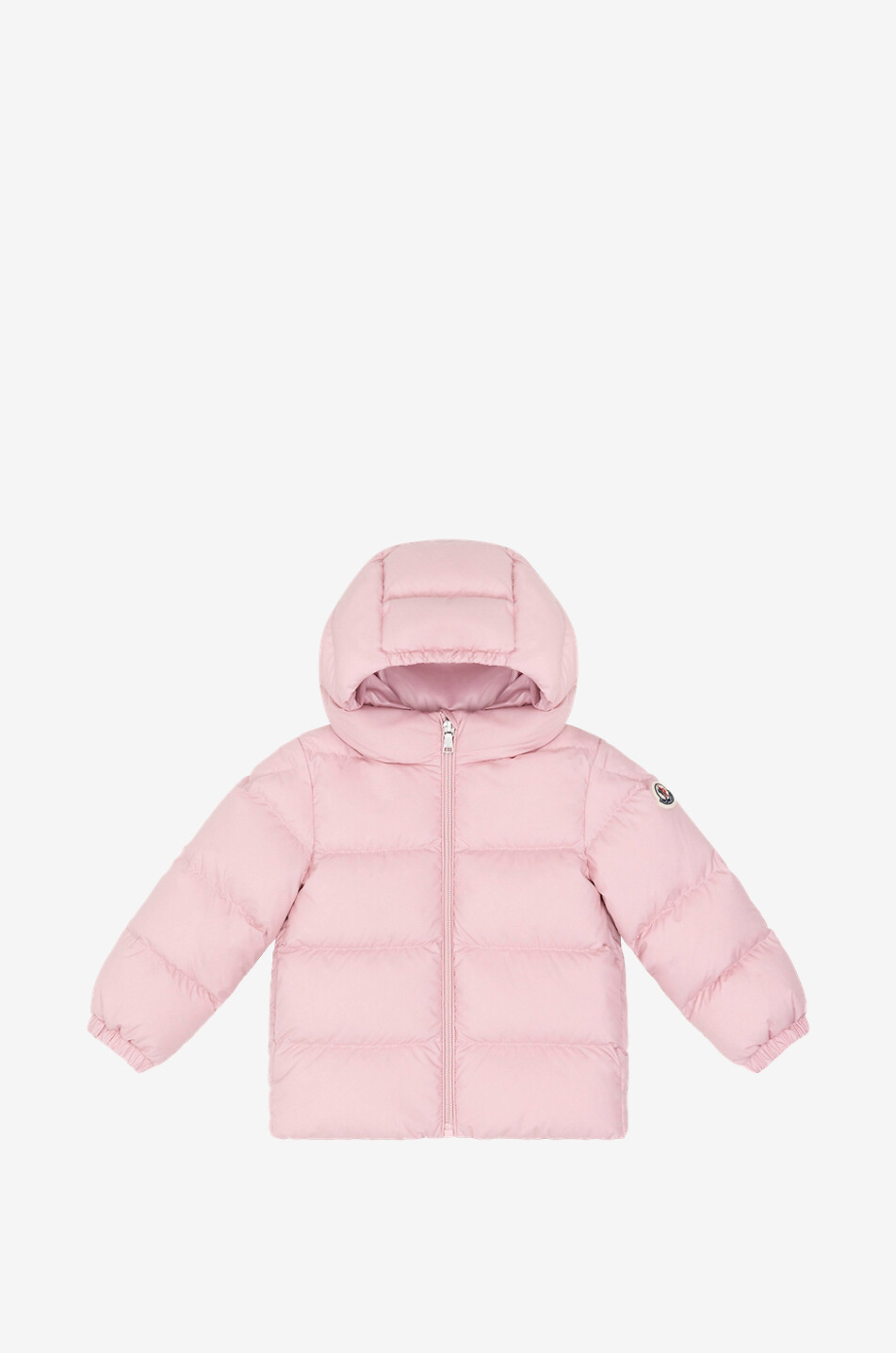 MONCLER Sharon hooded baby down jacket Baby PINK 1