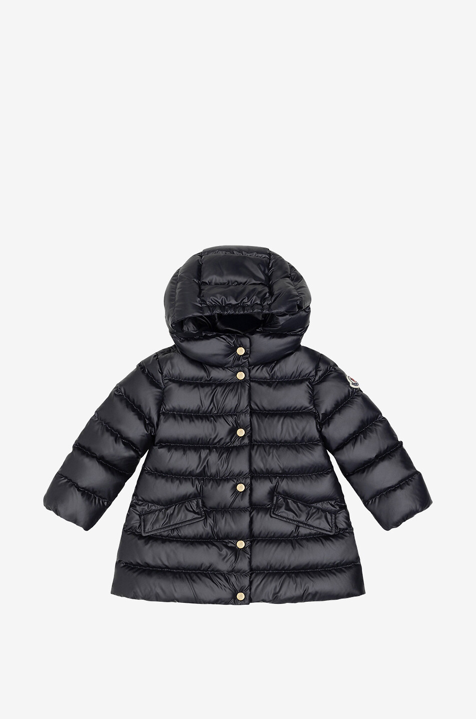 Ausgestellte Baby-Daunenjacke mit Kapuze Ibida