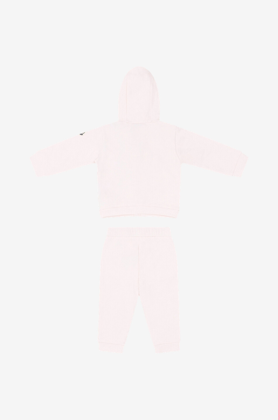 MONCLER Baby-Sweat-Jogginganzug mit goldenem Logo Baby HELLROSA 2