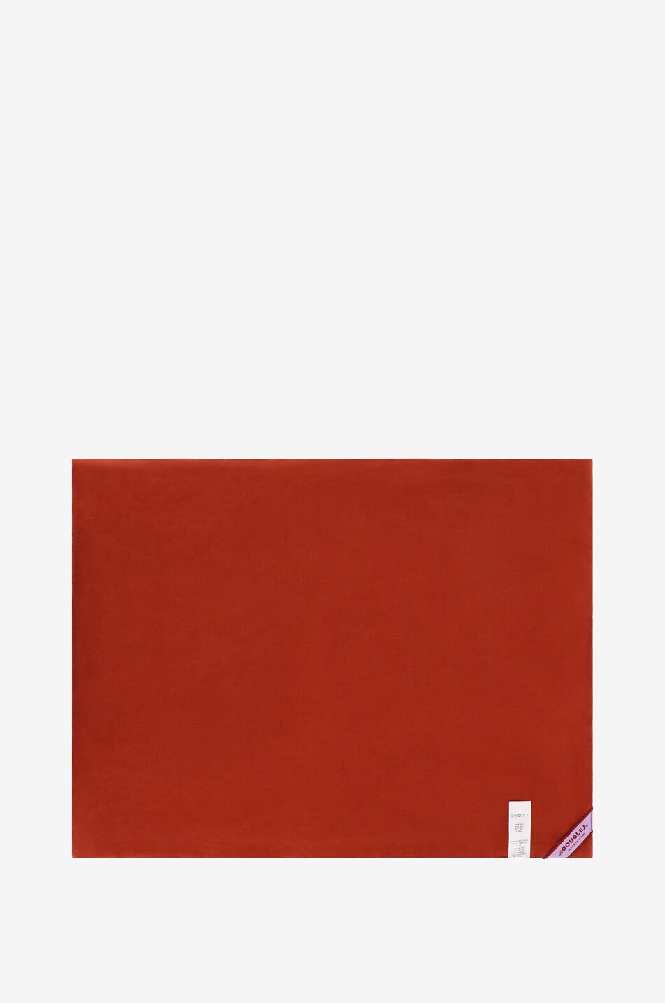 LA DOUBLEJ Date Palm set of 2 linen placemats Home RED 2
