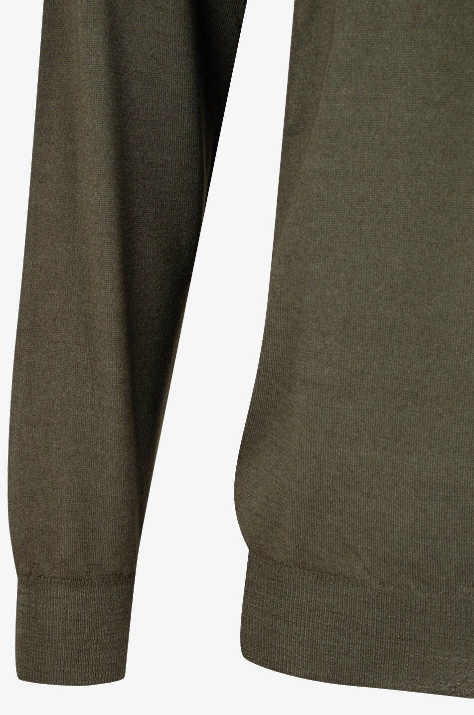 FEDELI Light Fast merino wool turtleneck jumper Men MEDIUM GREEN 3