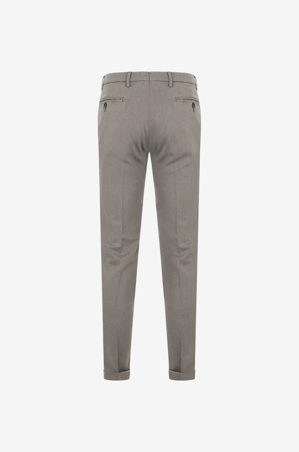 Chinohose aus Baumwolle in Fischgrätentextur