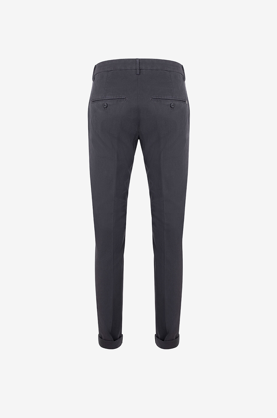 DONDUP Gaubert cotton slim fit chino trousers Men GREY 2