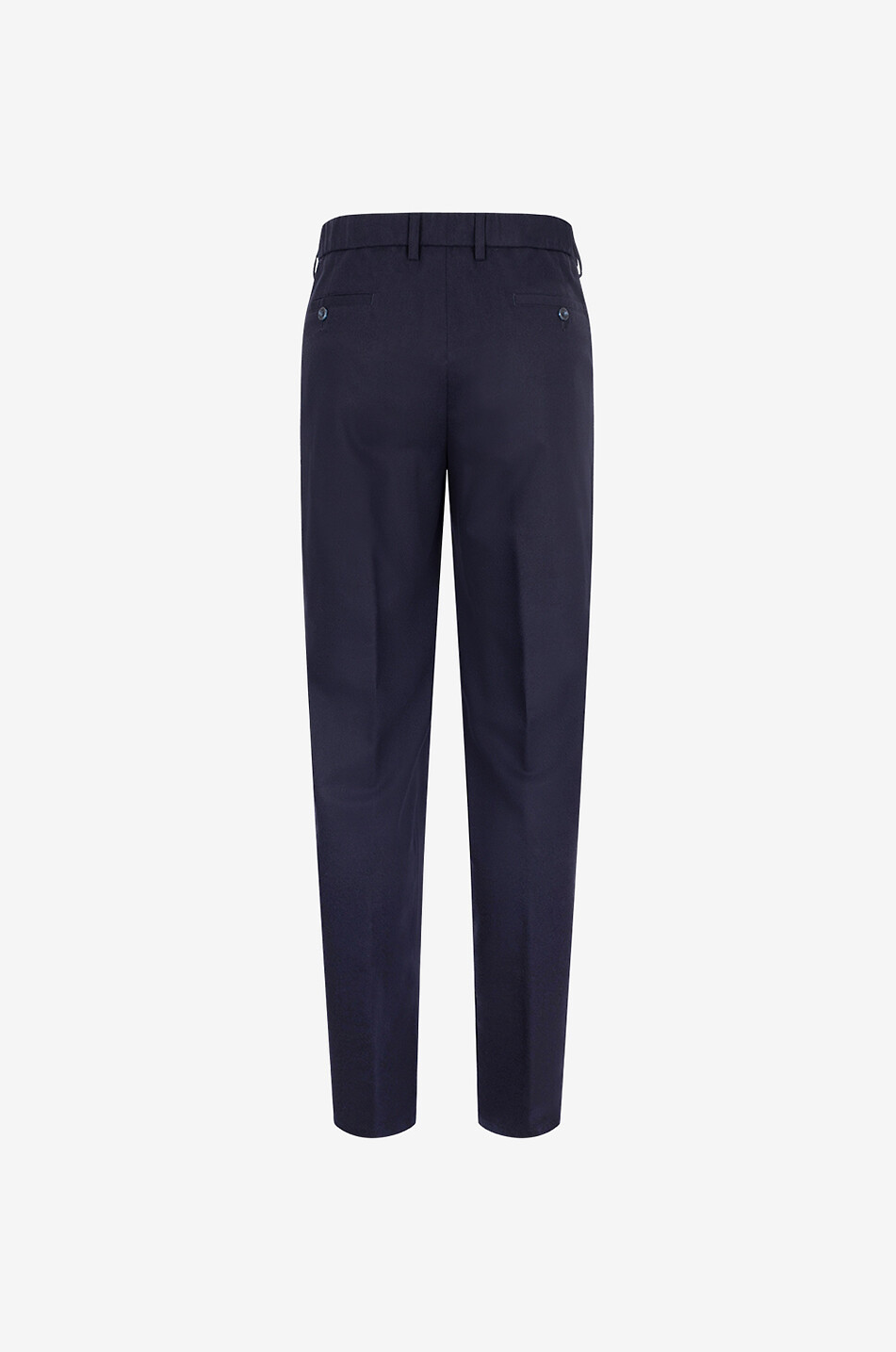 MARCO PESCAROLO Evo Zip virgin wool and cashmere trousers Men DARK BLUE 2