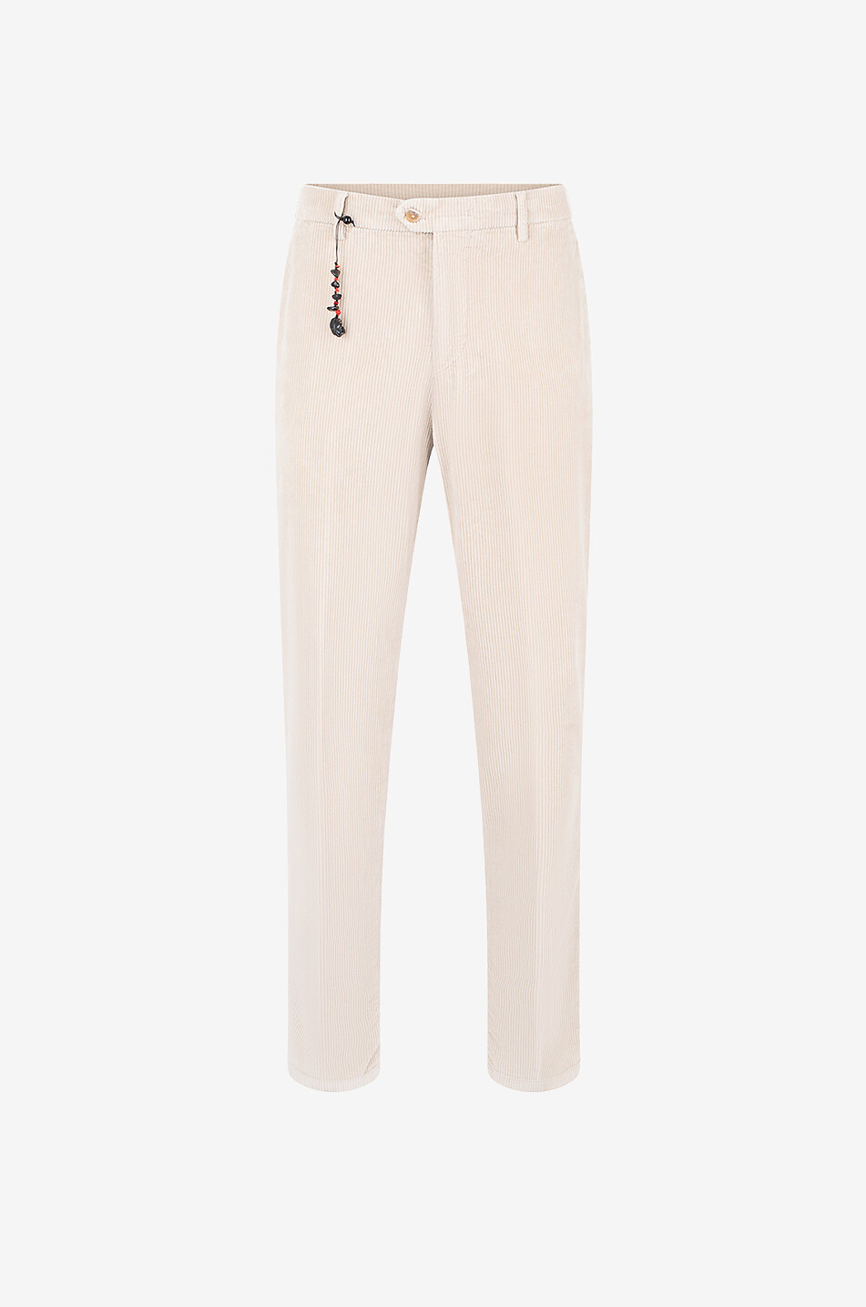 MARCO PESCAROLO Evo Zip corduroy slim fit trousers Men Light beige 1