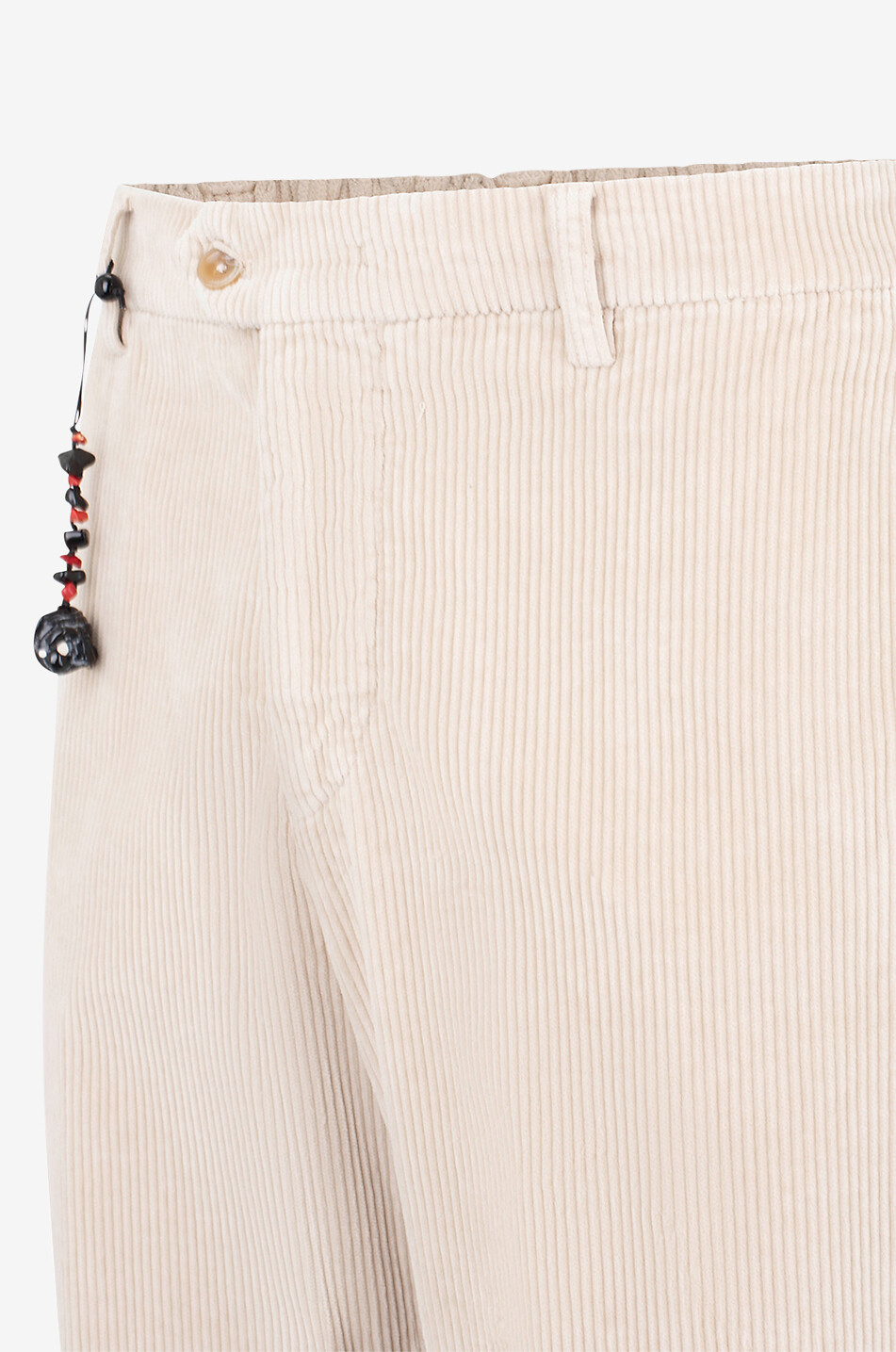 MARCO PESCAROLO Evo Zip corduroy slim fit trousers Men Light beige 3
