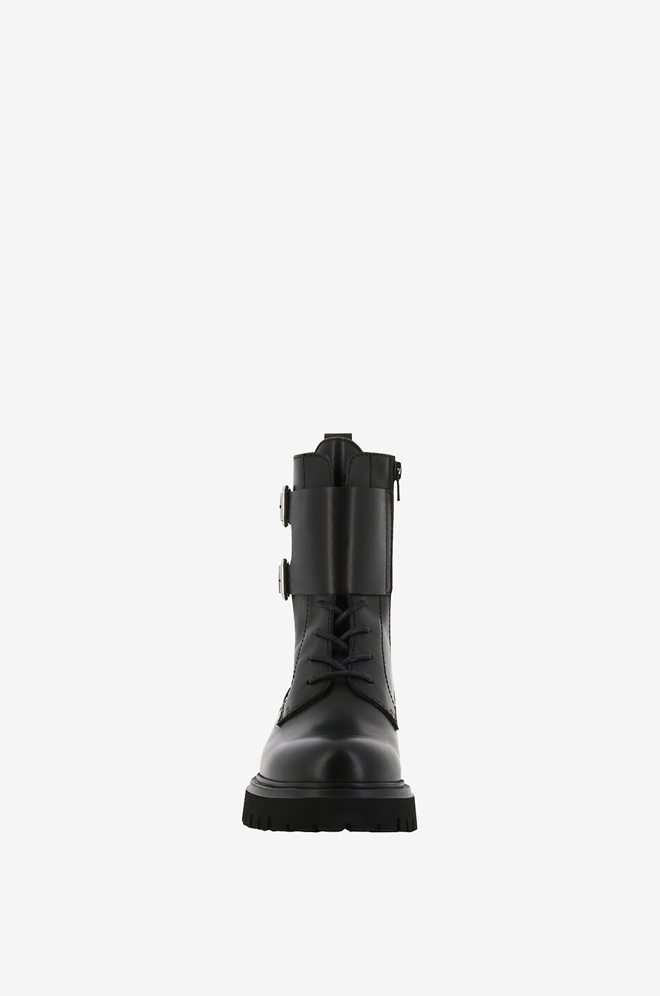 Bottines à lacets en cuir lisse Wish 20