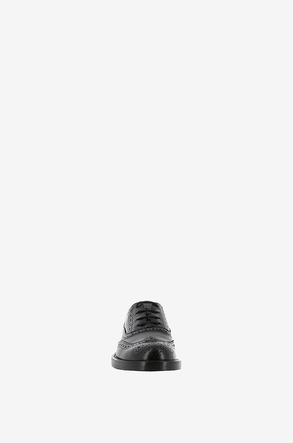 Derbies à lacets en cuir brossé perforé Porter