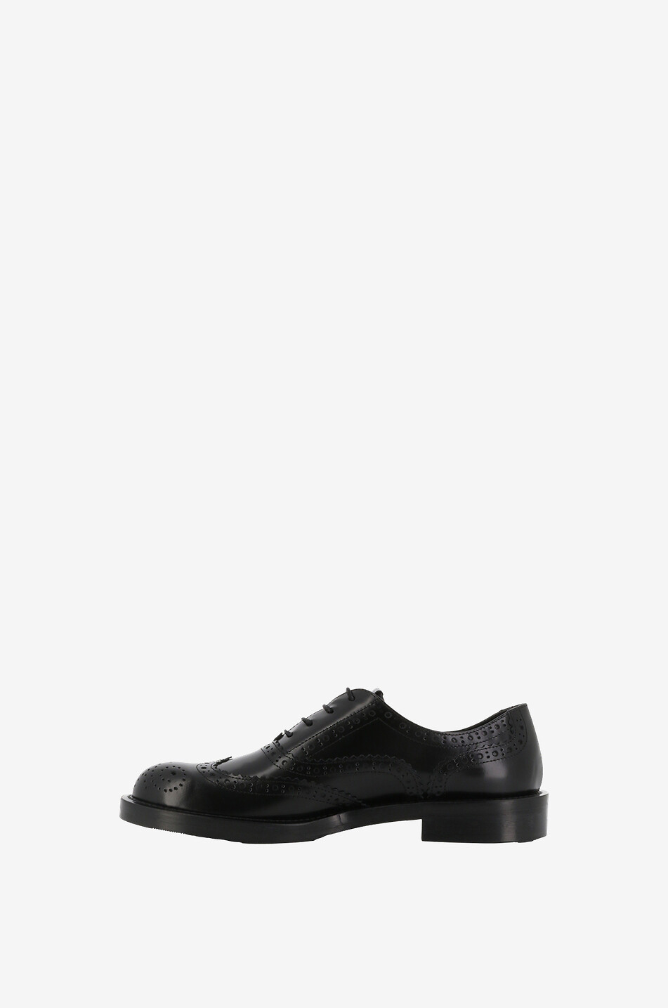 Derbies à lacets en cuir brossé perforé Porter