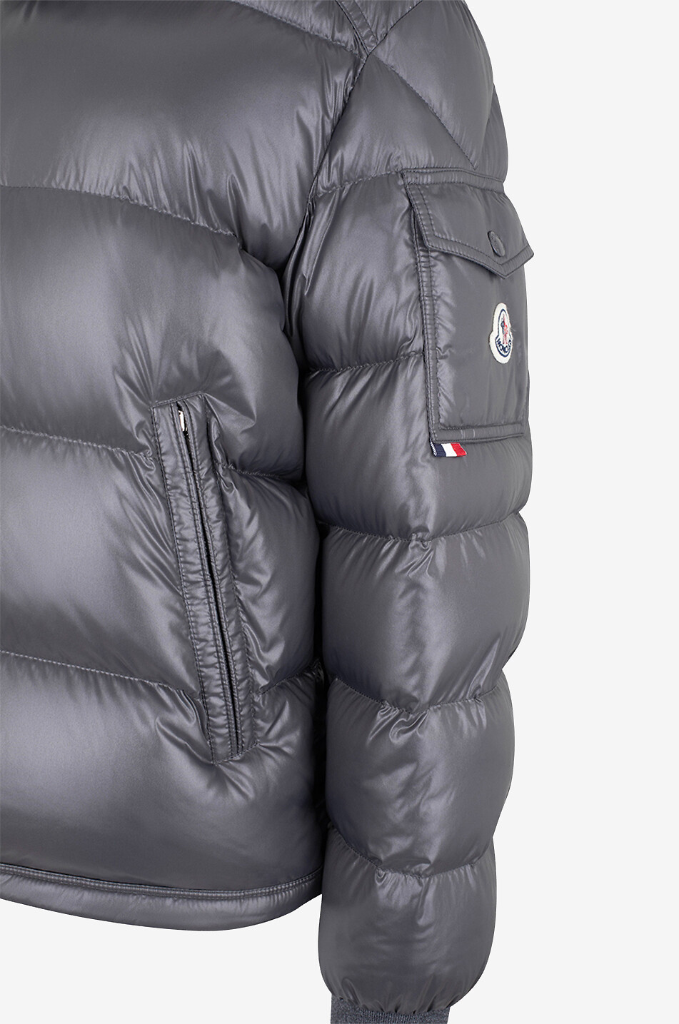 Moncler doudoune grise best sale