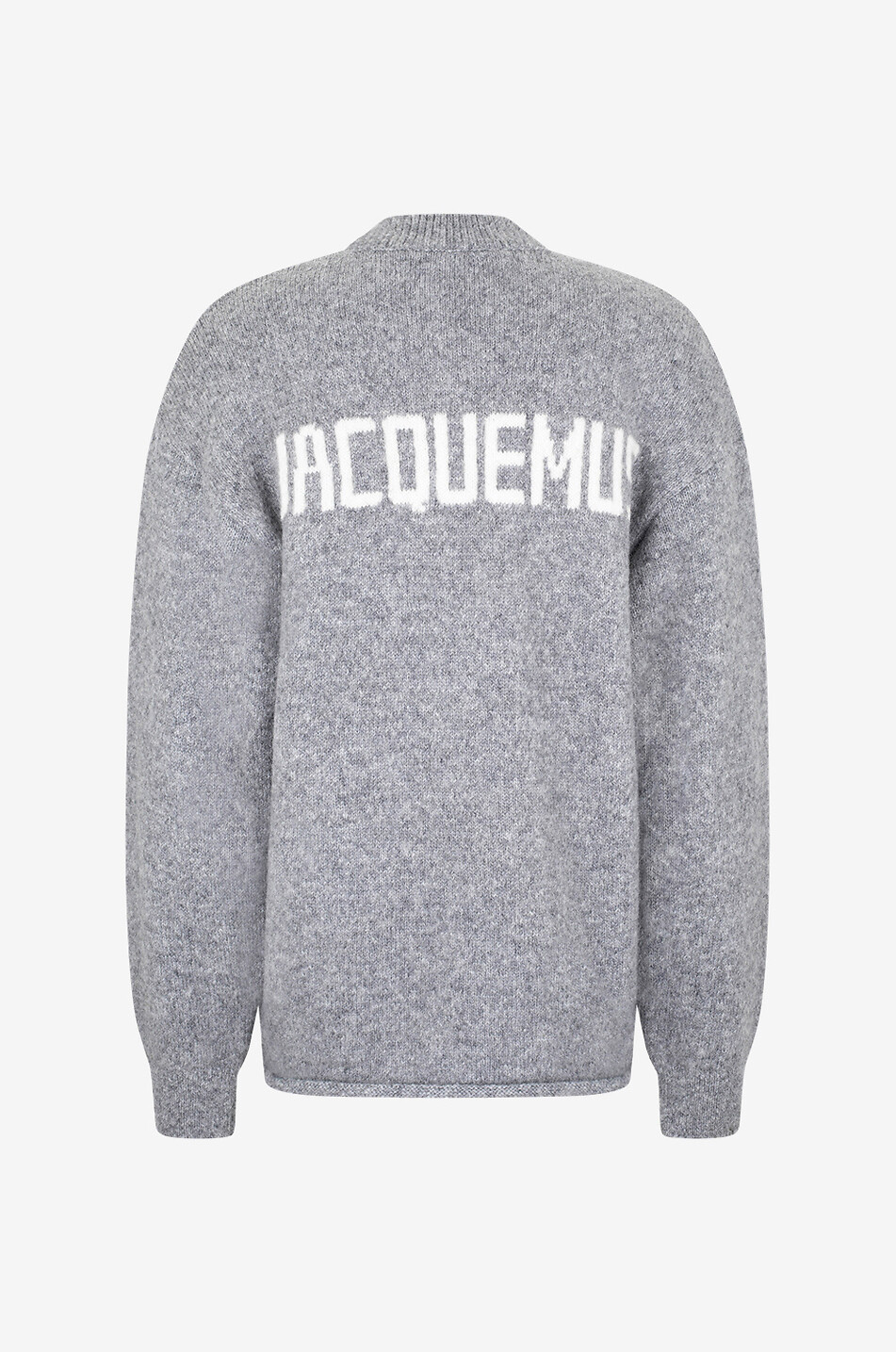 JACQUEMUS Le Pull JACQUEMUS alpaca and merino wool oversize jumper Men GREY 2