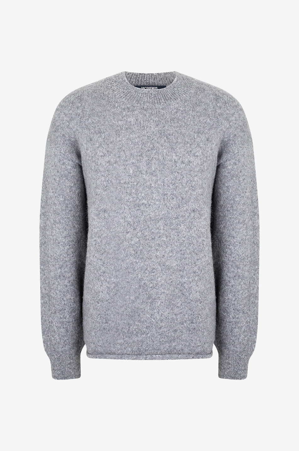 JACQUEMUS Le Pull JACQUEMUS alpaca and merino wool oversize jumper Men GREY 1