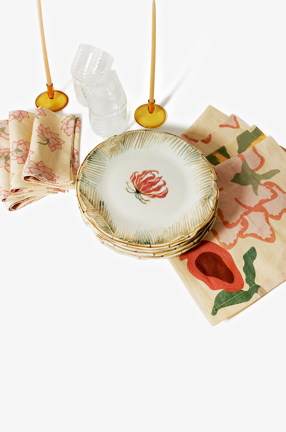 PRÊT-À-POSER Bambou Chic tabletop set