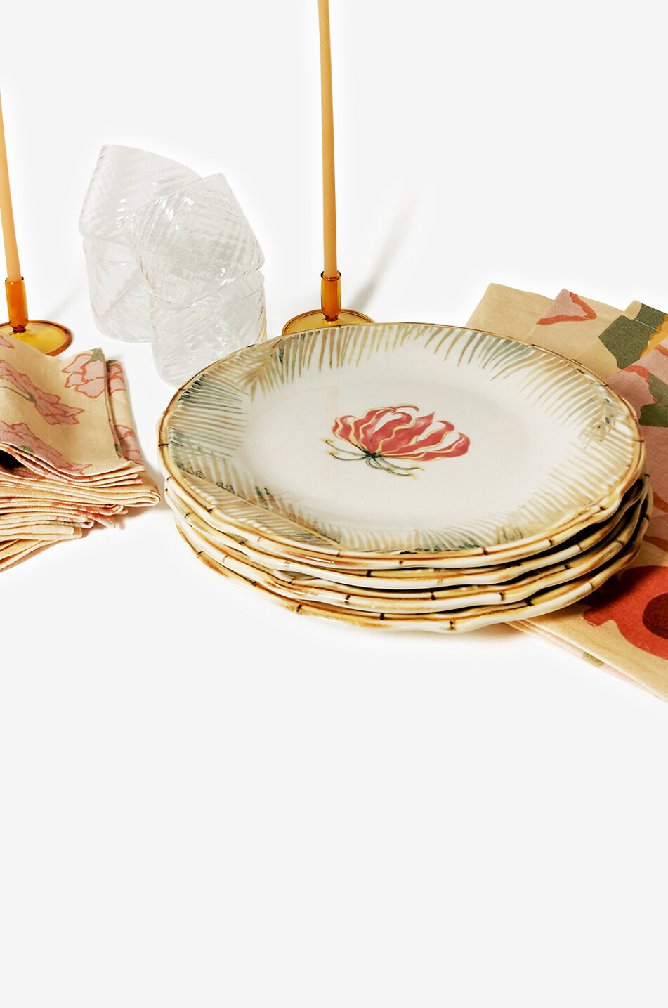PRÊT-À-POSER Bambou Chic tabletop set
