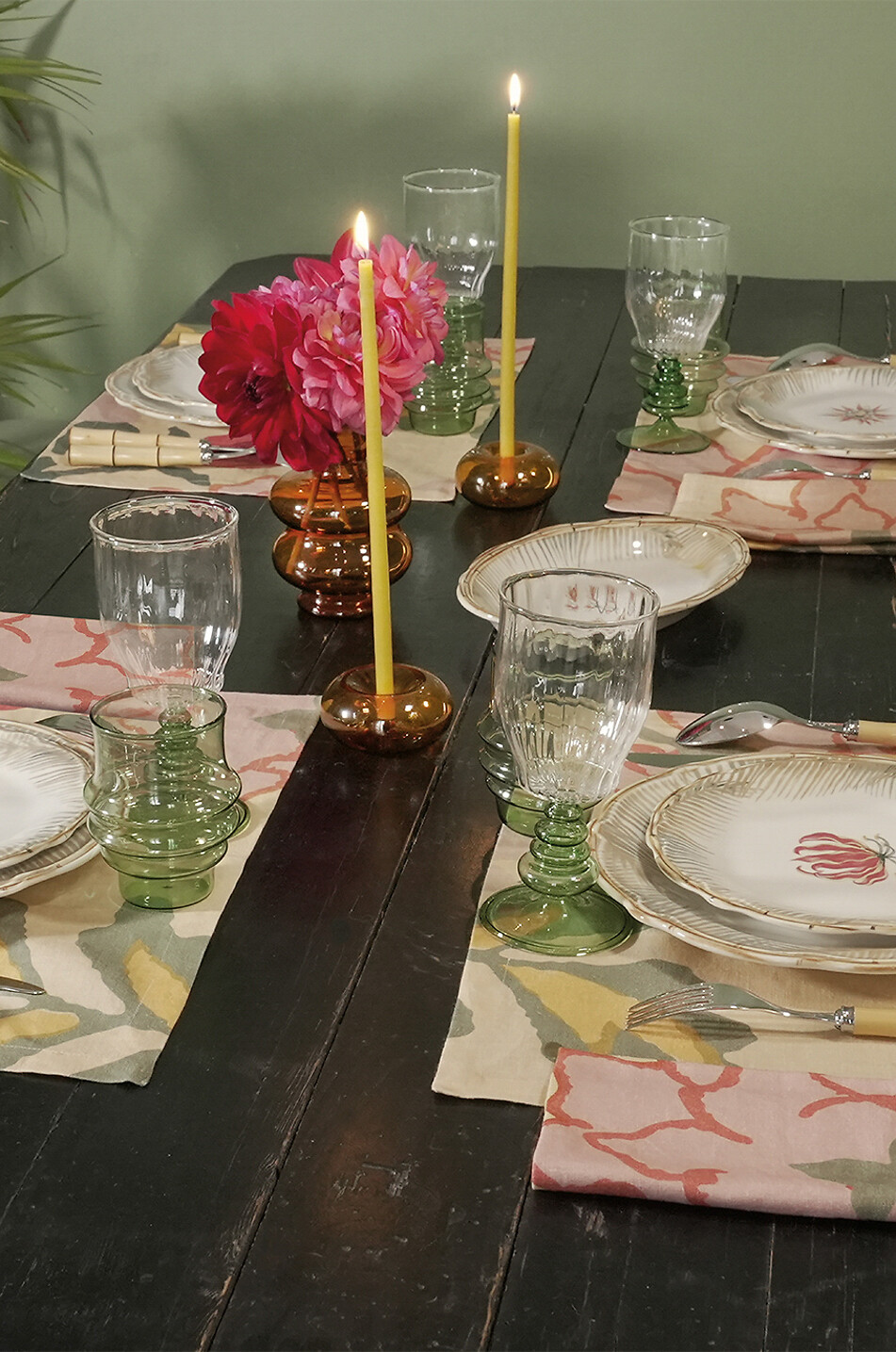 PRÊT-À-POSER Bambou Chic tabletop set