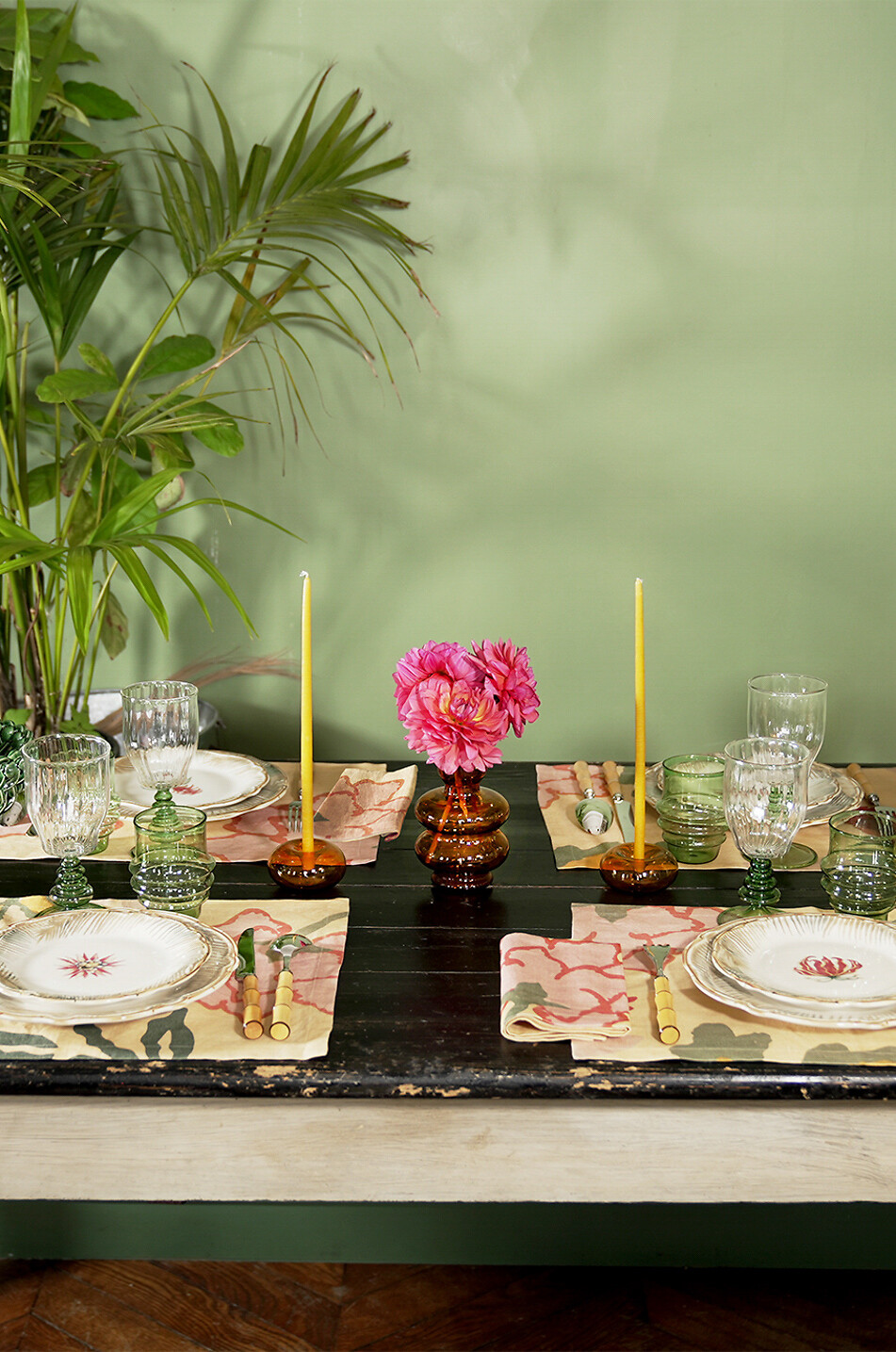 PRÊT-À-POSER Bambou Chic tabletop set