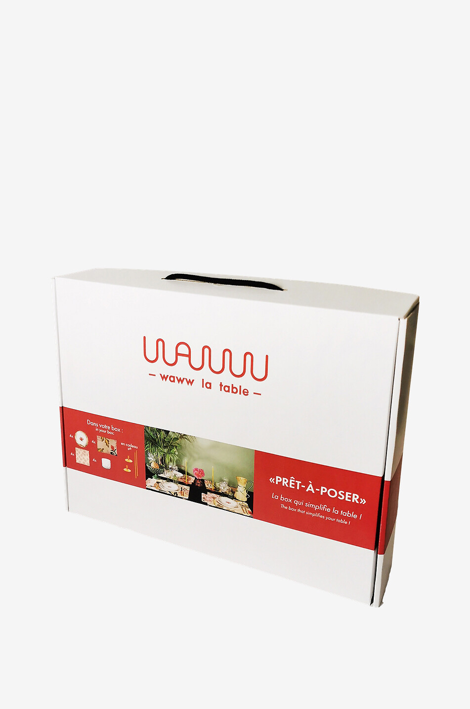 WAWWLA TABLE Geschirr- und Tischaccessoire-Set PRÊT-À-POSER Bambou Chic Haus BUNT 1
