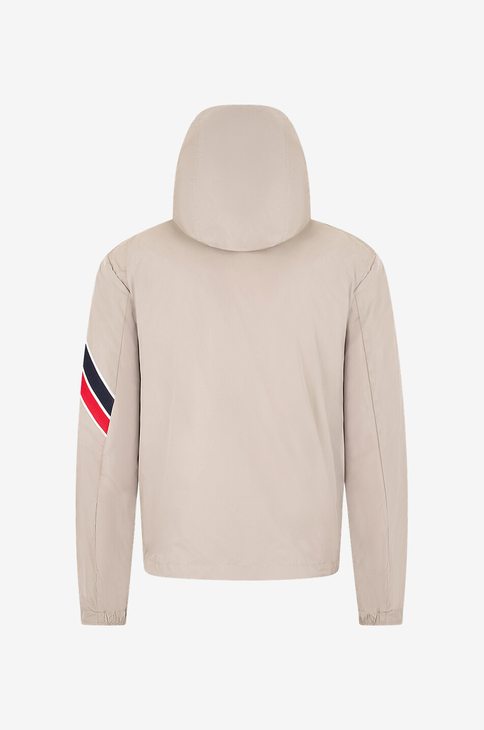 MONCLER Veste coupe-vent en nylon et maille Claut Homme BEIGE 2